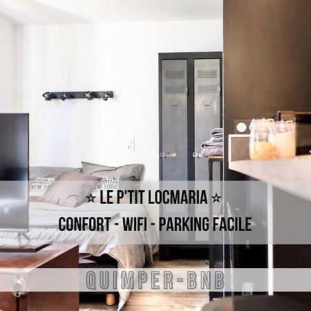 Le Ptit Locmaria - Calme - Wifi - Proche Centre Ville Quimper Zewnętrze zdjęcie