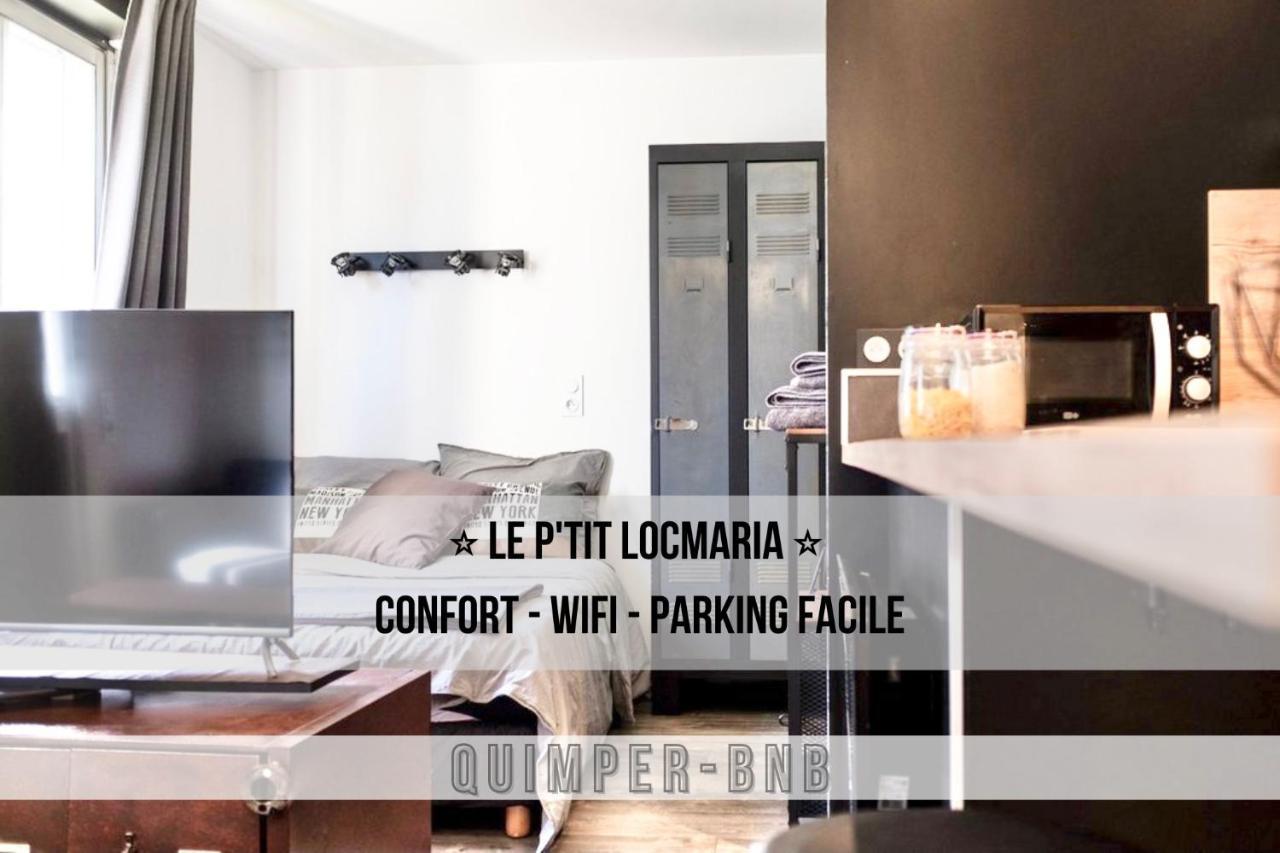 Le Ptit Locmaria - Calme - Wifi - Proche Centre Ville Quimper Zewnętrze zdjęcie